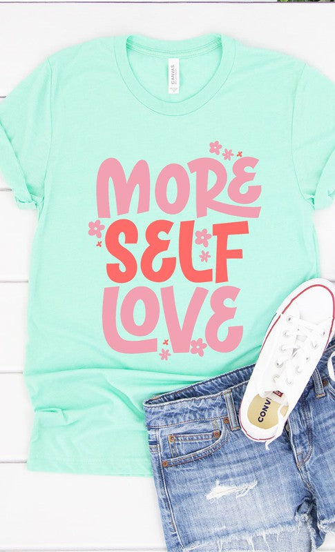Retro More Self Love Graphic Tee