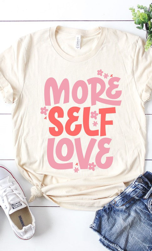 Retro More Self Love Graphic Tee