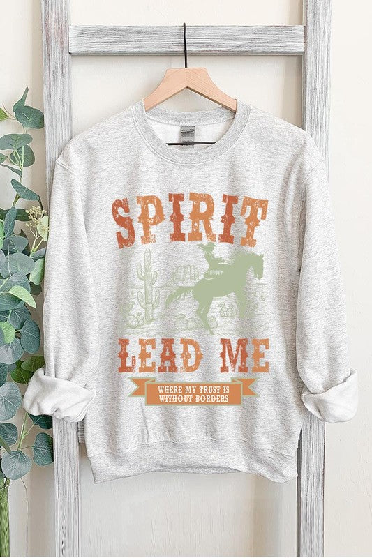 Desert Worship Spirit Graphic Fleece Sweatshirts Plus Size