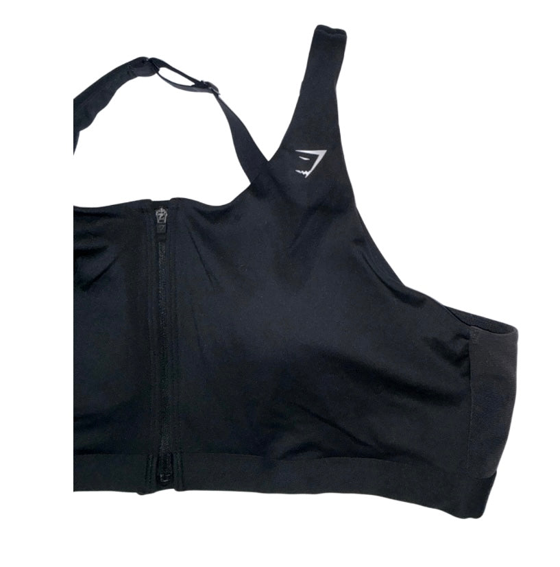 Gymshark Padded Sports Bra with Adjustable Straps Black