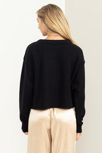Cuddly Classic Long Sleeve Sweater - Ivy & Lane