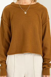 Cuddly Classic Long Sleeve Sweater - Ivy & Lane