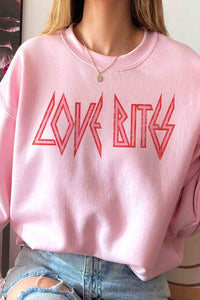 LOVE BITES Graphic Sweatshirt