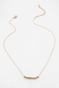 Cubed Necklace 14K