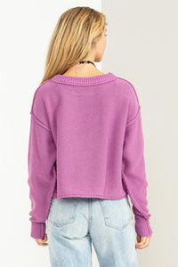 Cuddly Classic Long Sleeve Sweater - Ivy & Lane