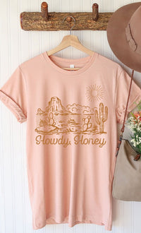 Howdy Honey Graphic Tee PLUS size
