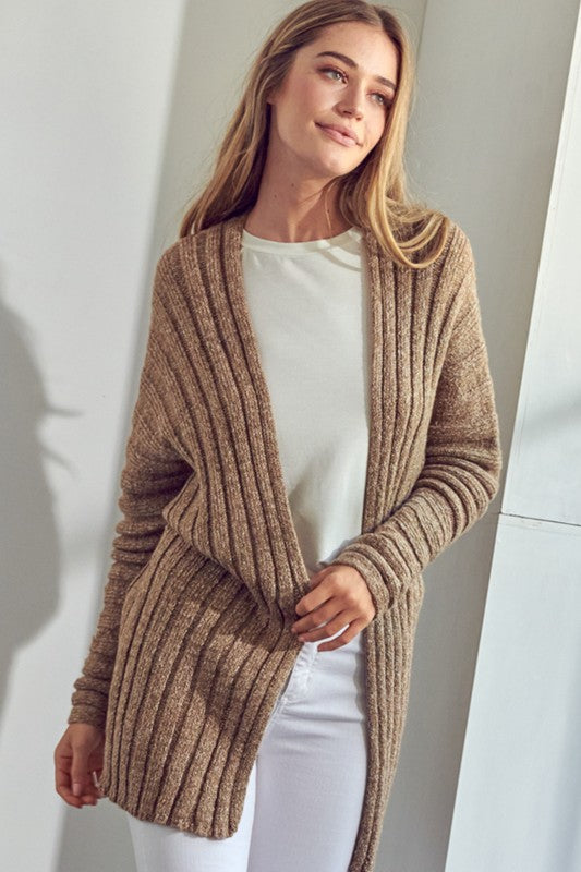 CHUNKY SWEATER KNIT CARDIGAN