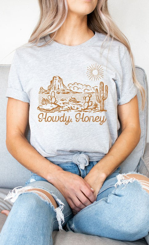 Howdy Honey Graphic Tee PLUS size