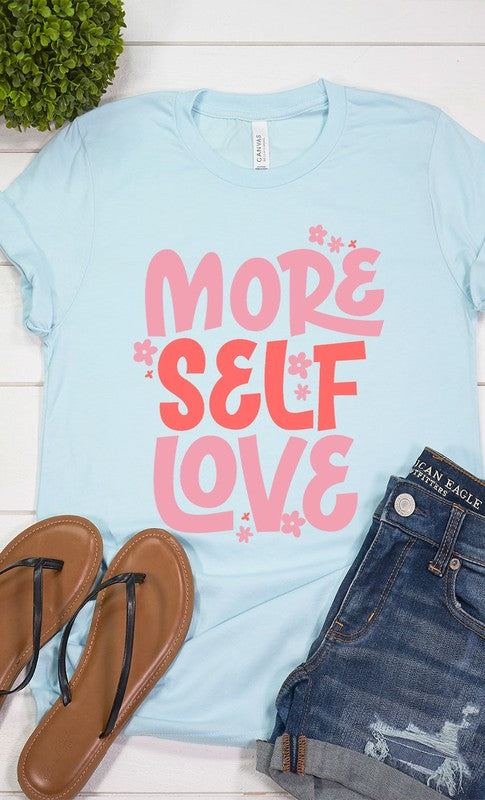 Retro More Self Love Graphic Tee PLUS