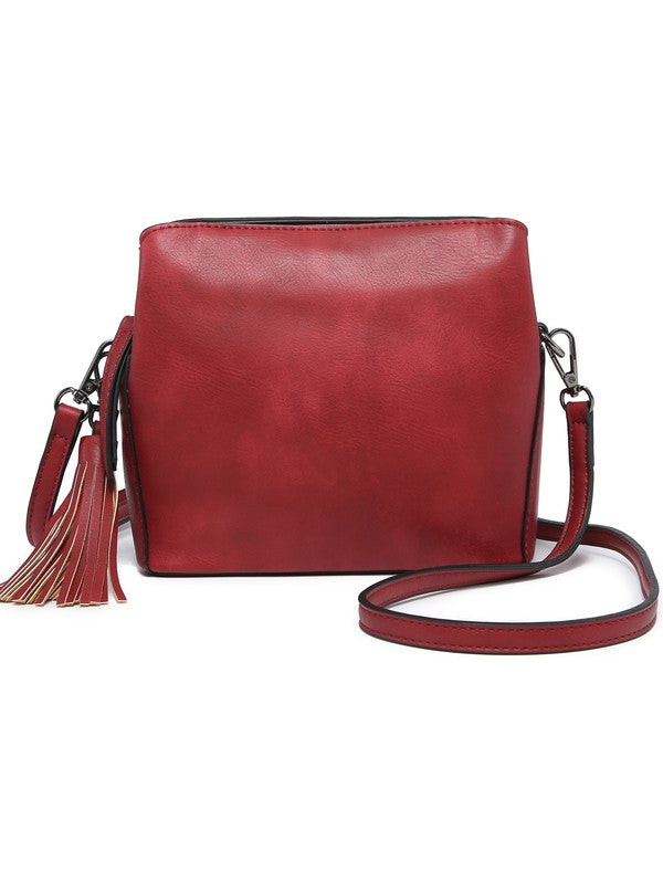 Small Crossbody Bag W Guitar Belt - Ivy & Lane
