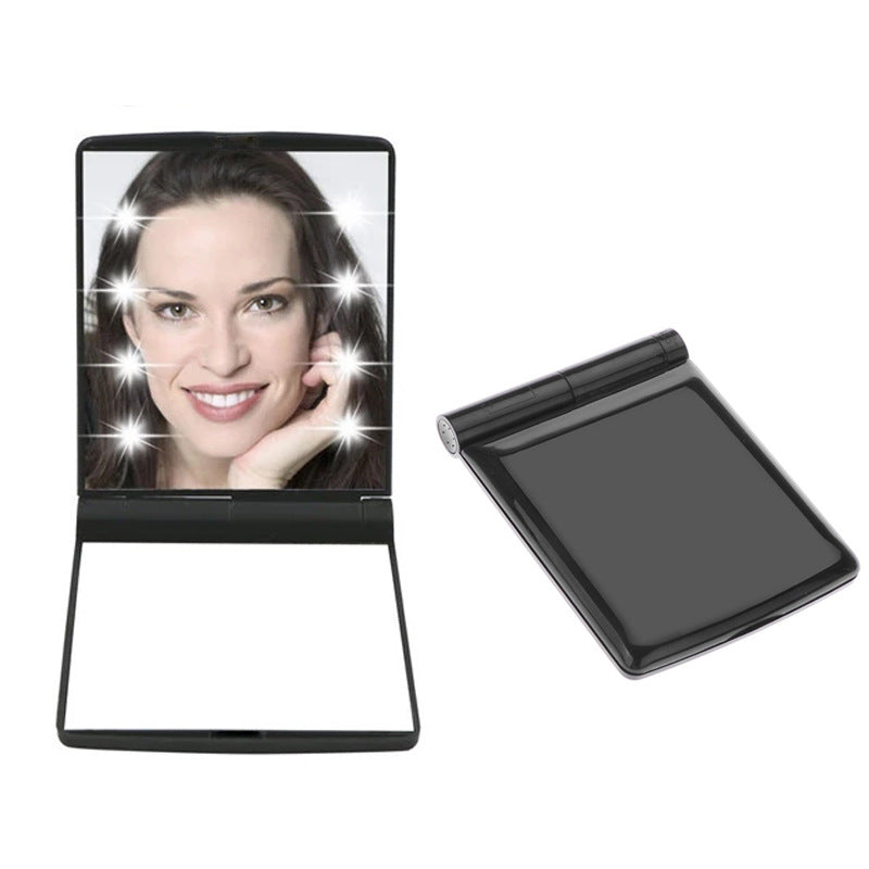 Gift Mirror Portable Pocket Makeup Mirror With Light