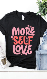 Retro More Self Love Graphic Tee PLUS